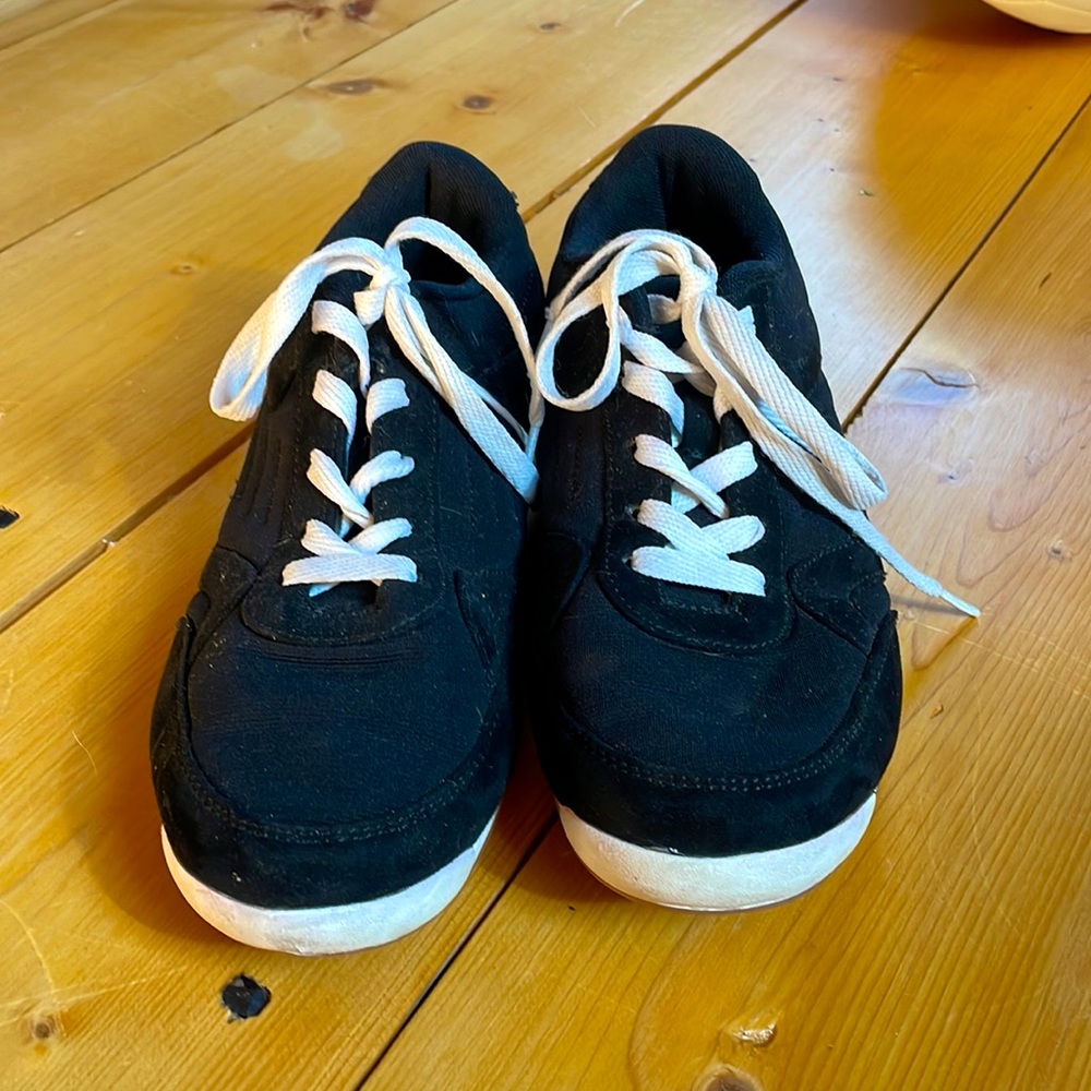 JustFab black lace up sneakers